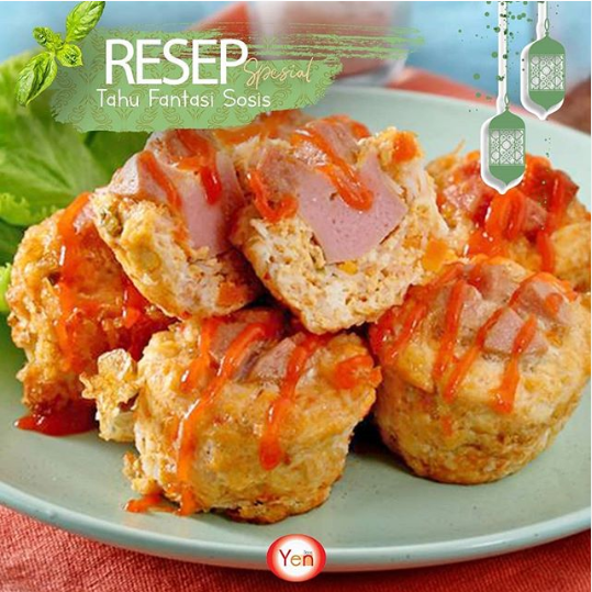 resep tahu fantasi sosis