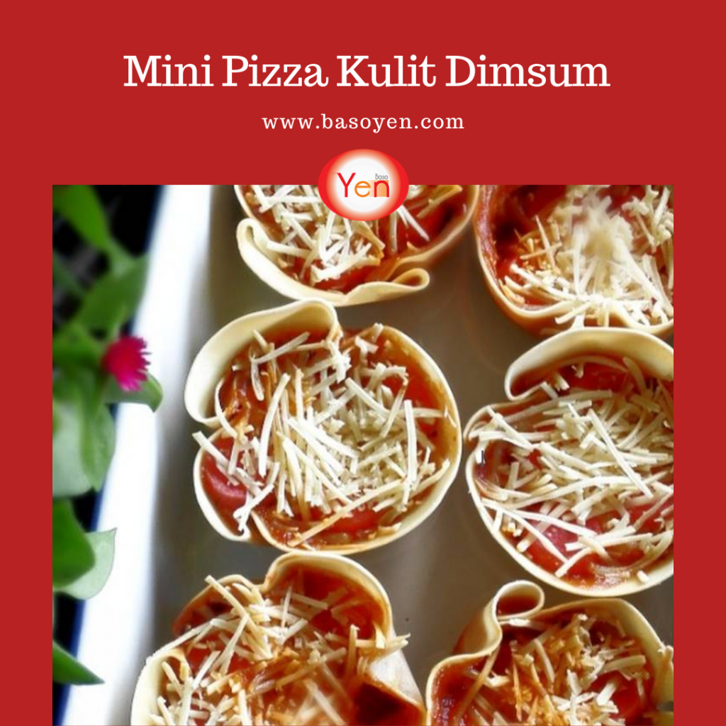 Resep Mini Pizza Kulit Dimsum
